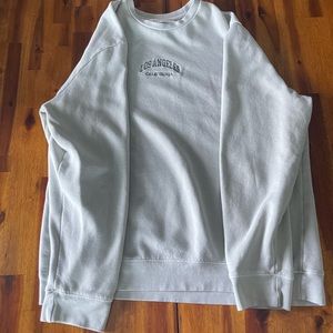 Beige/Green Pacsun “Los Angeles” Crewneck - XL